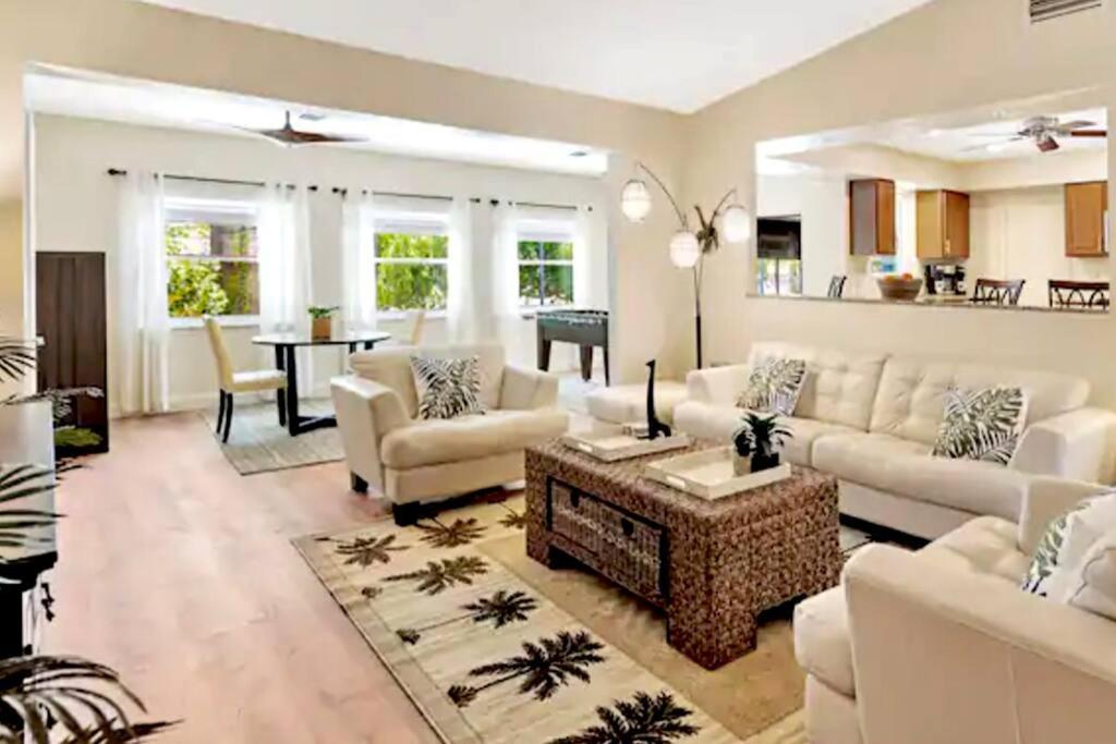 Heated Saltwater Pool Home Minutes To Beach Englewood Ngoại thất bức ảnh