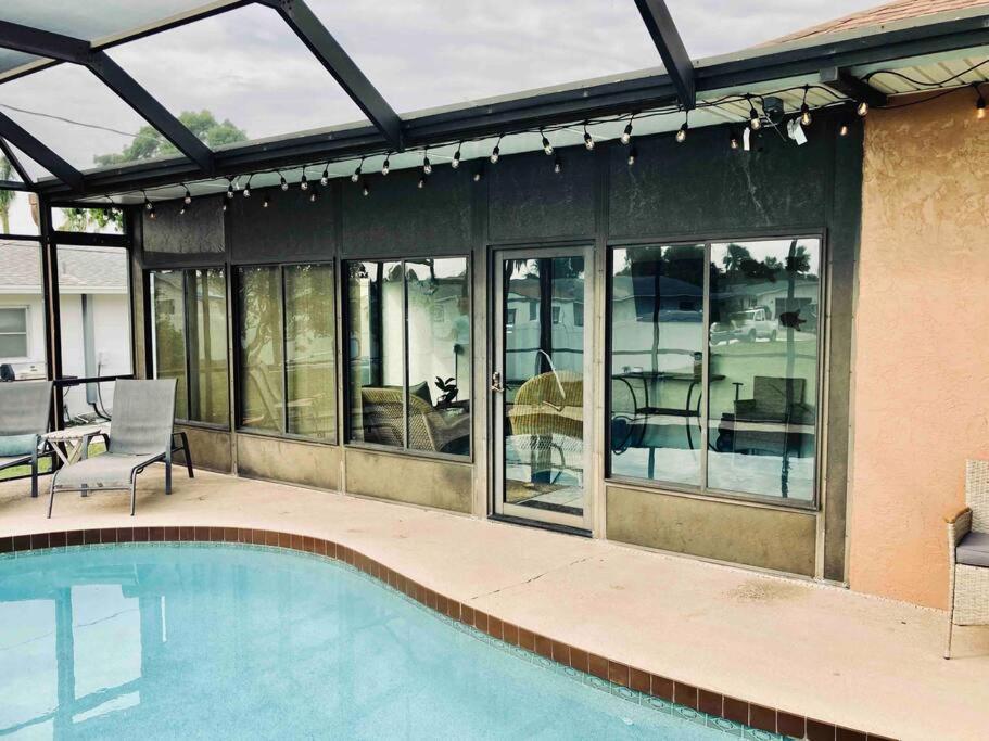 Heated Saltwater Pool Home Minutes To Beach Englewood Ngoại thất bức ảnh